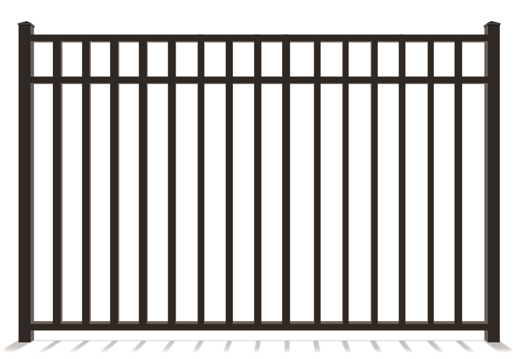 3 rail aluminum fence contractor in St. John Indiana