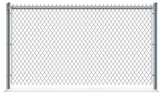 Galvanized Chain Link Fence in St. John Indiana