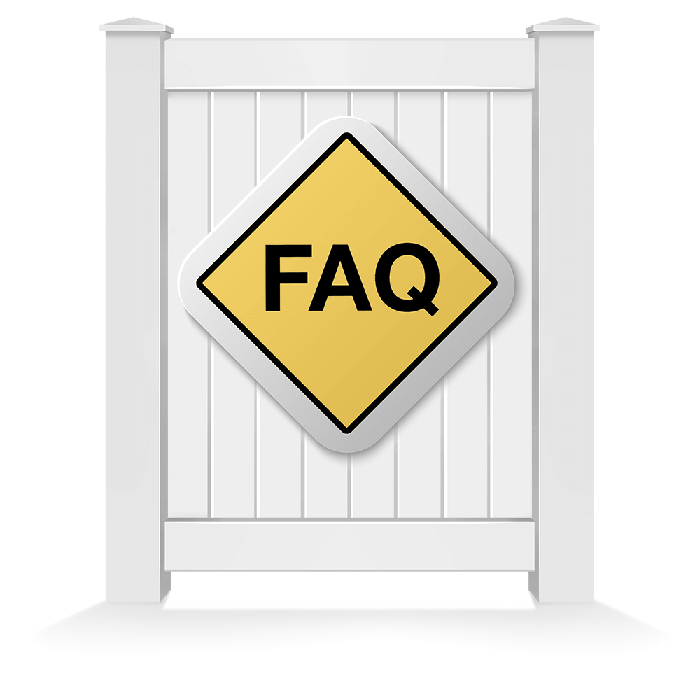 vinyl fence FAQs in the St. John Indiana area