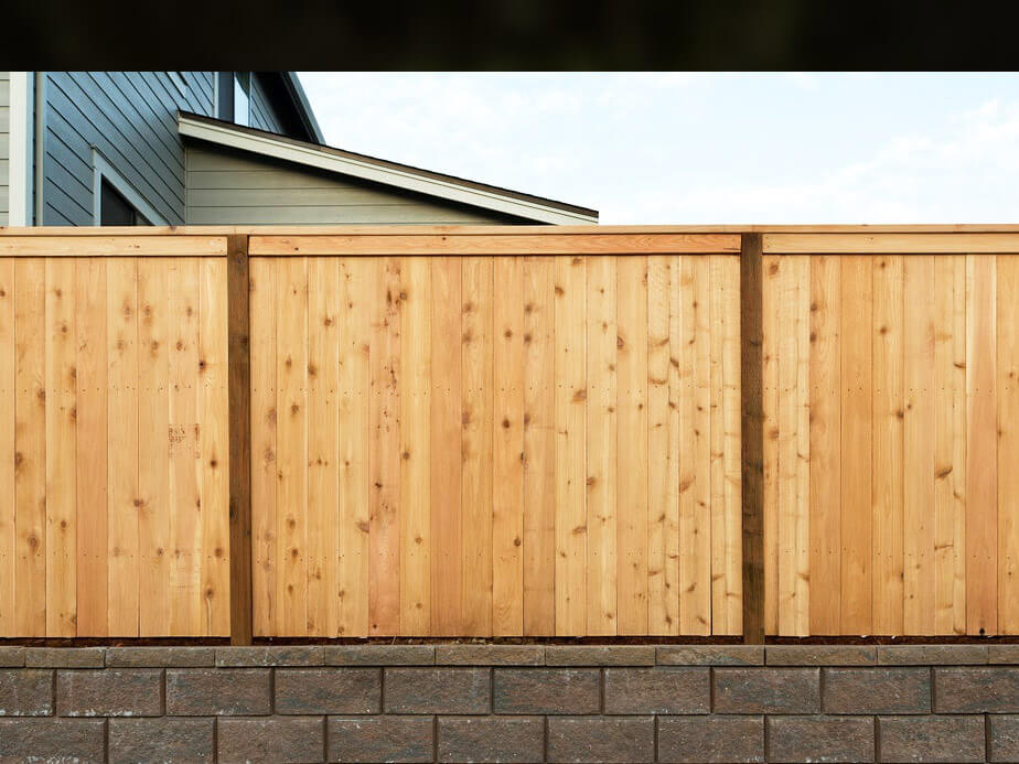 St. John Indiana wood privacy fencing